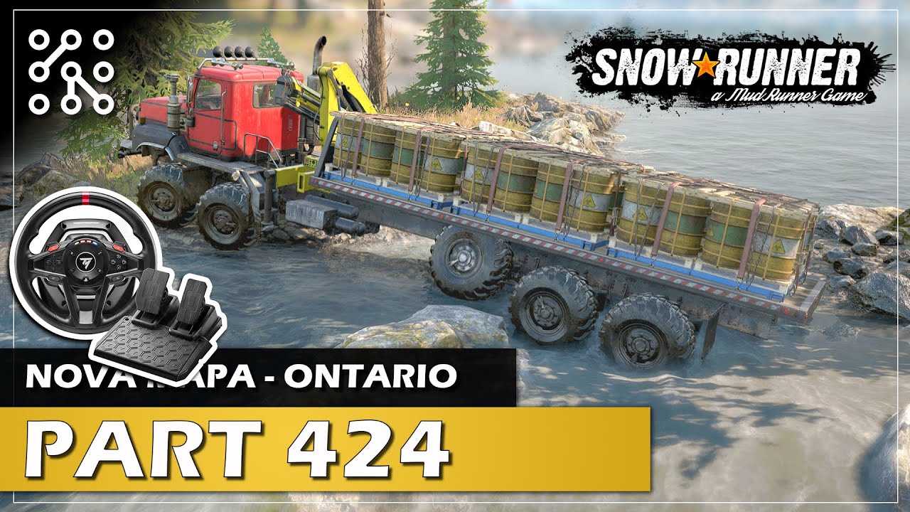 Sudy přes vodopády | SNOWRUNNER CZ | Lets play | Česky