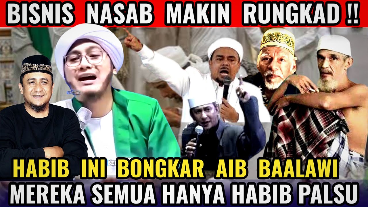 Rungkad's Business Lineage!! This Habib Reveals the Shame of the Baalawi. Turns Out They're All F...