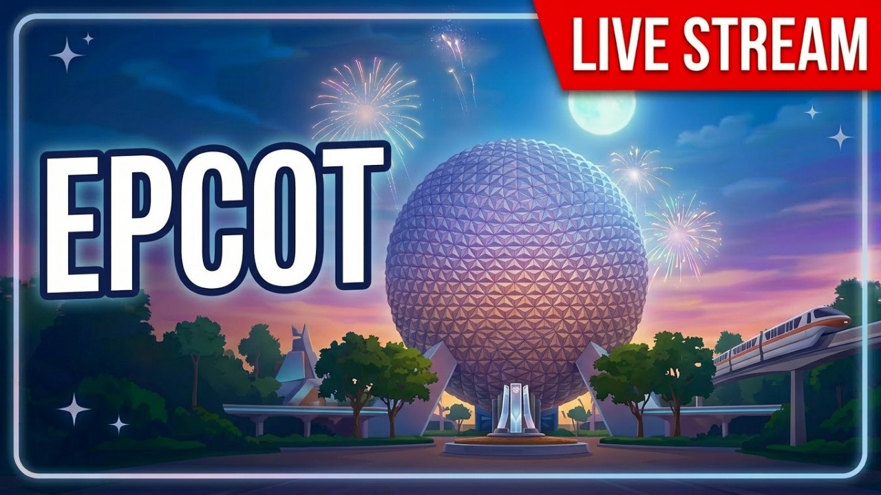 🔴 Epcot Live Stream: Walking Tour, Festival Fun & Ride POV | Disney World Live
