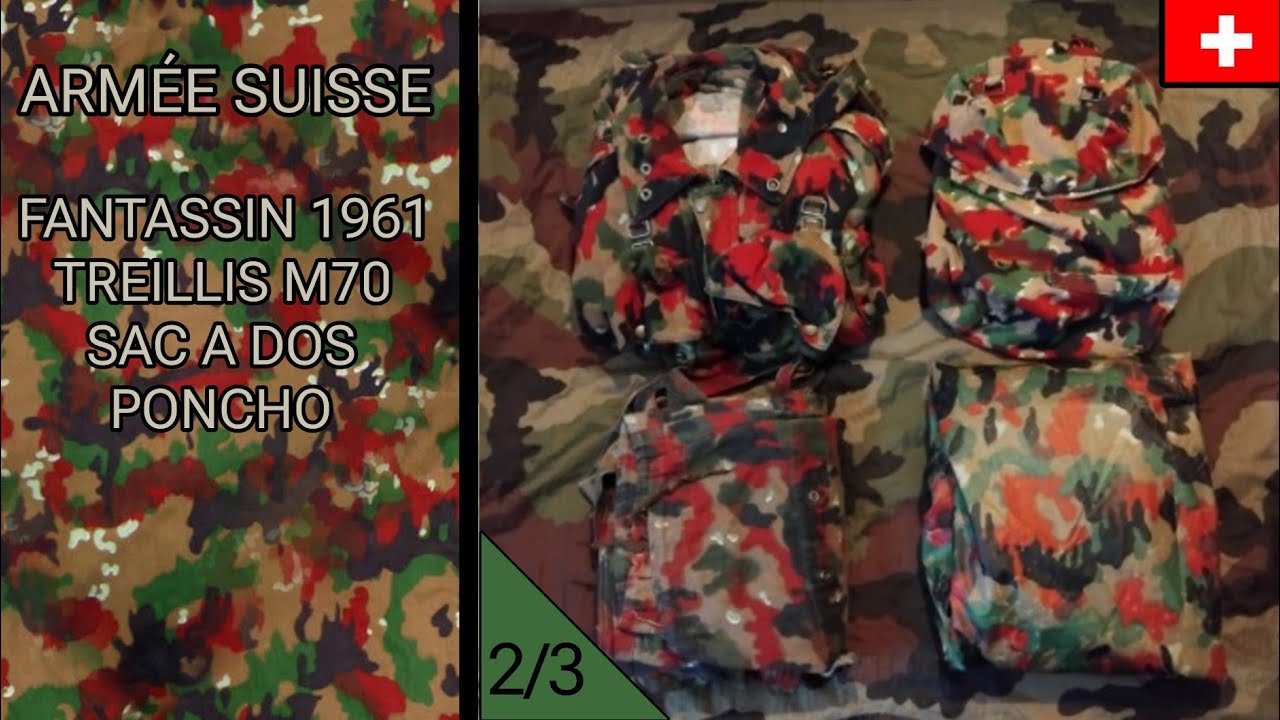 Ensemble du fantassin 61 de l'armée suisse (partie 2/3)