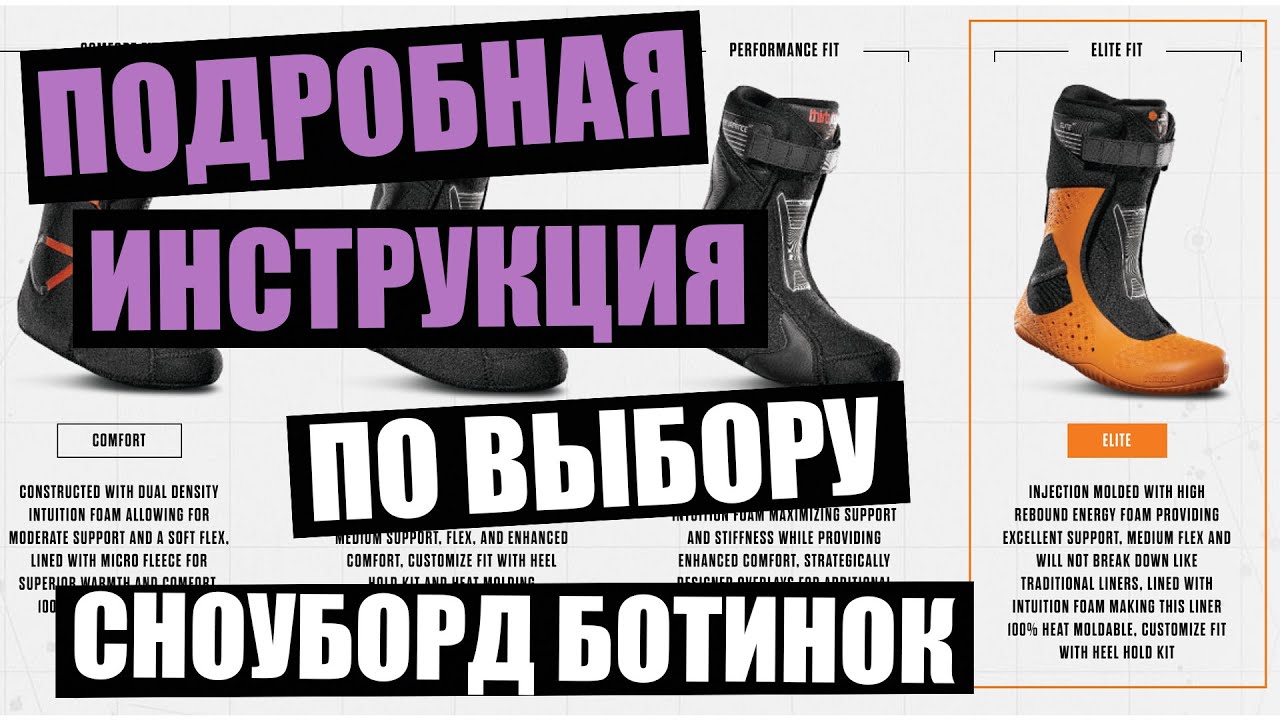 Как выбрать ботинки самому? Полный гайд по выбору ботинок!