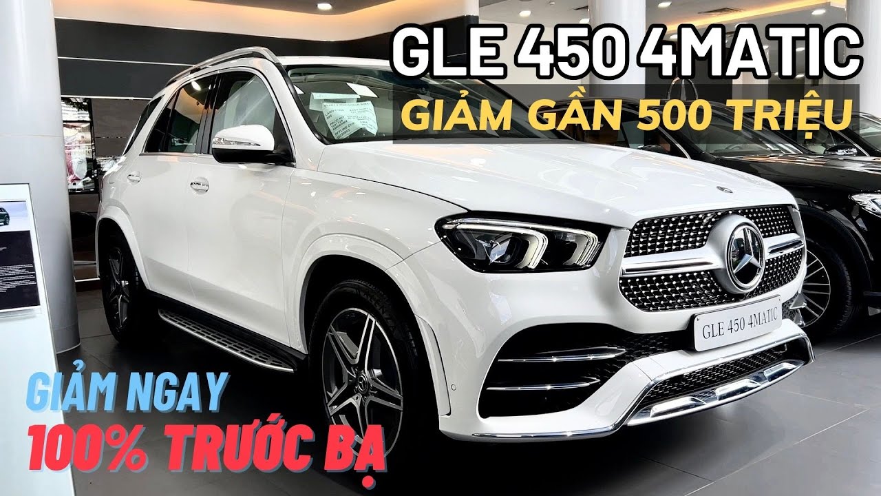 GLE450 4MATIC giảm tiền mặt gần 500 Triệu / Ưu đãi lớn cho xe Mercedes
