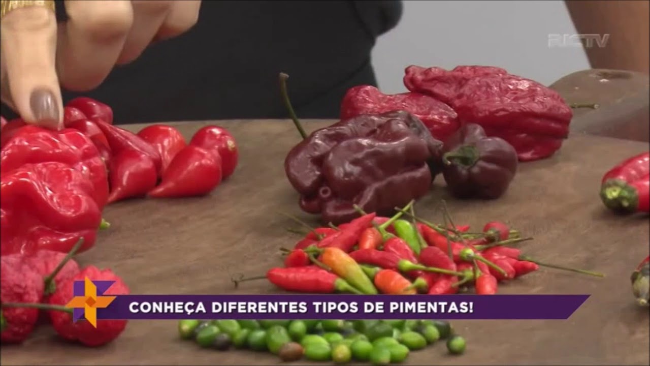 Conheça os diferentes tipos de pimentas