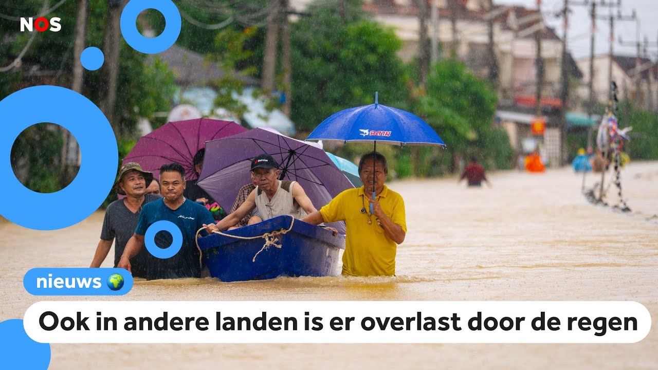 Noodweer in Thailand: 'Zwaarste regenval in 300 jaar'