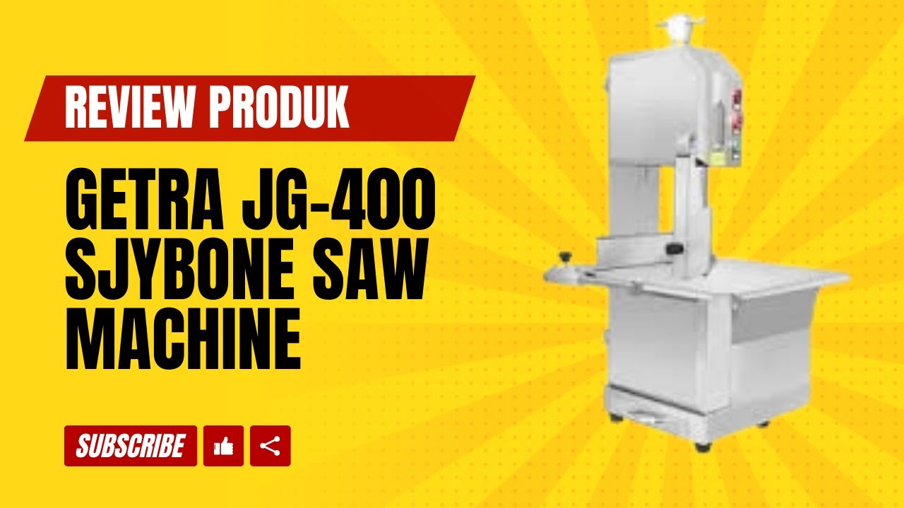 REVIEW GETRA JG-400 SJYBONE SAW MACHINE