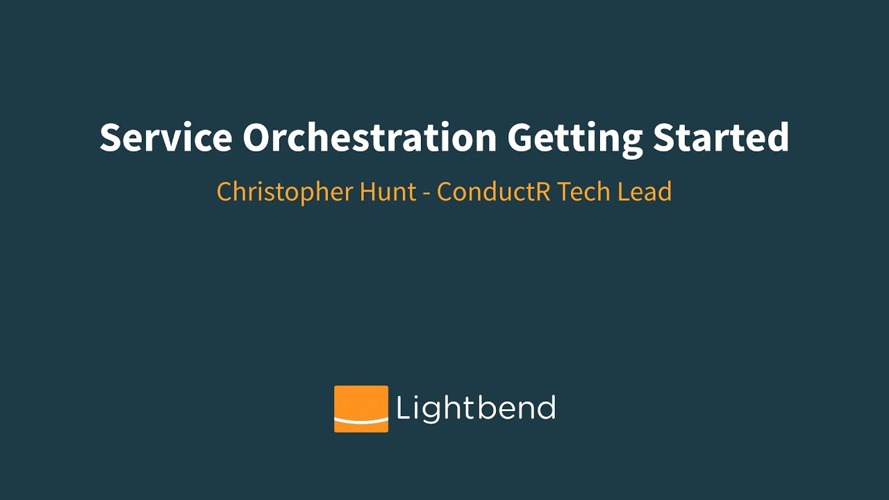 Service Orchestration Getting Started