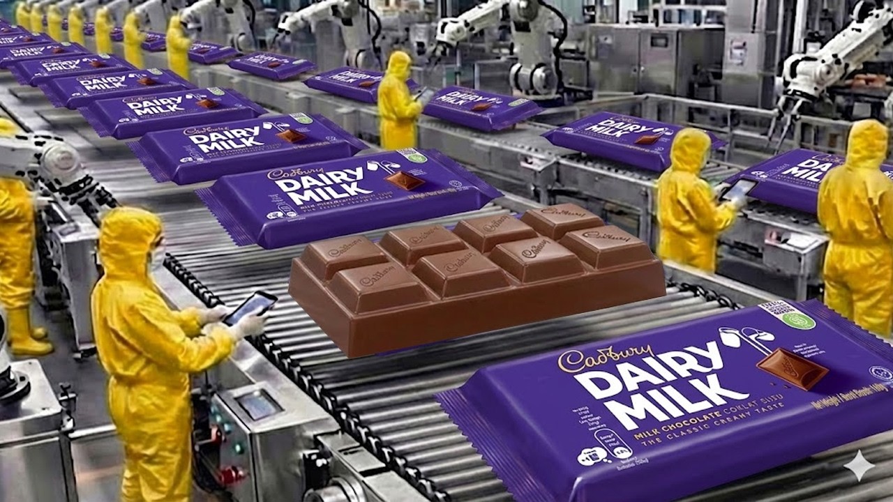How Millions of Cadbury Dairy Milk Bars Are Made: From Raw Milk to Cadbury Dairy Milk Bars