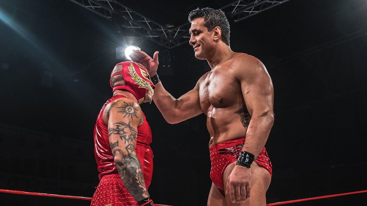Rey Mysterio vs. Alberto El Patron (Pro Wrestling World Cup Mexico Part 5)
