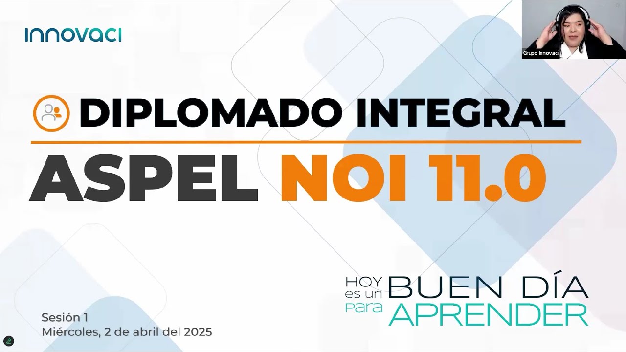 Diplomado Siigo Aspel NOI 11.0 - Sesi&oacute;n 1