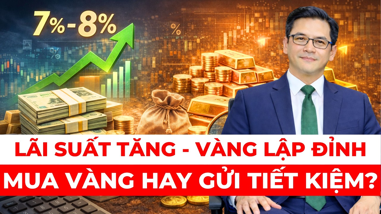 Lãi Suất Tiết Kiệm Tăng - Vàng Lập Đỉnh: Nên Mua Vàng Hay Gửi Tiết Kiệm? || Thị Trường Giá Vàng 24h