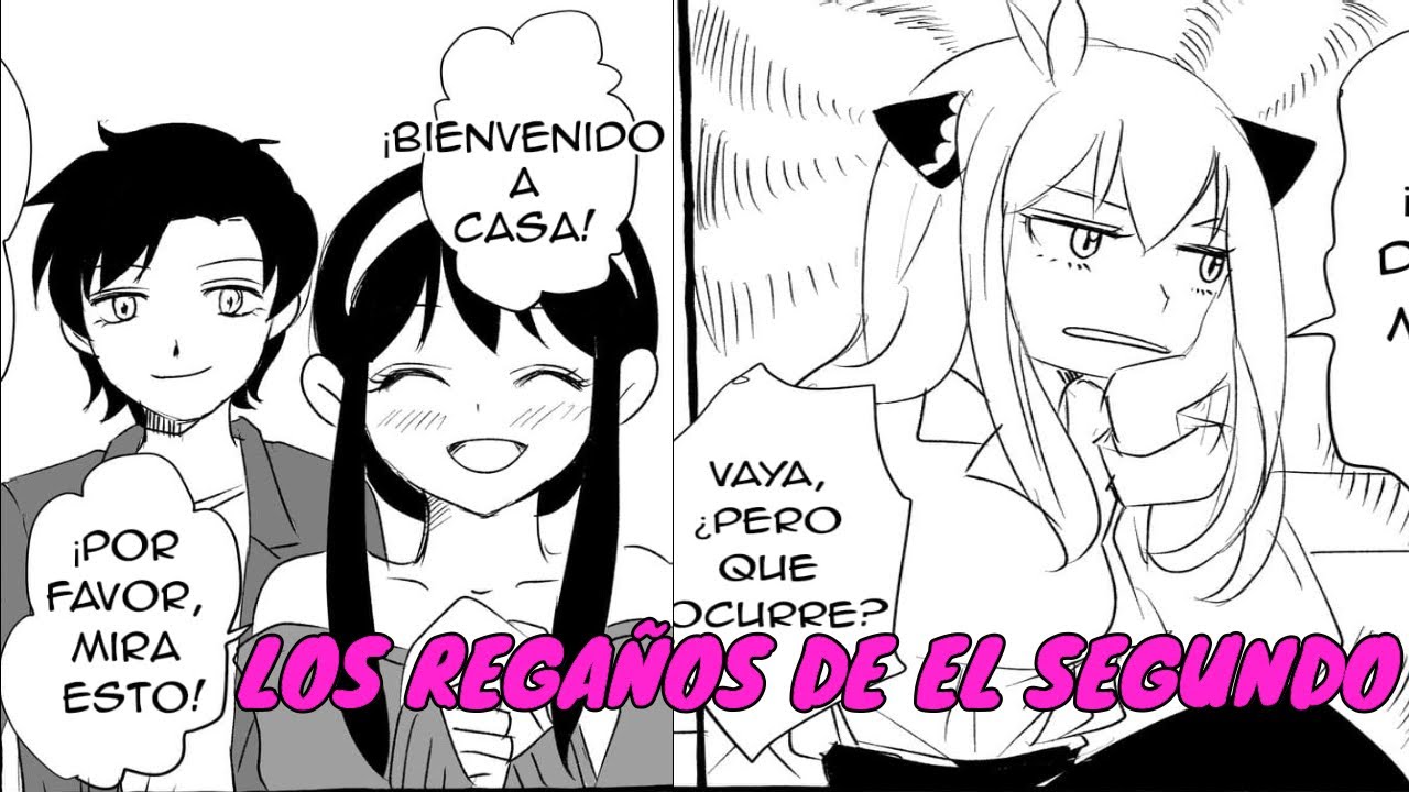 SPY X FAMILY COMICS {ANYA X DAMIAN} LOS REGAÑOS DE EL SEGUNDO {LOID X YOR} BAJO LA LLUVIA{LOQUENDO}