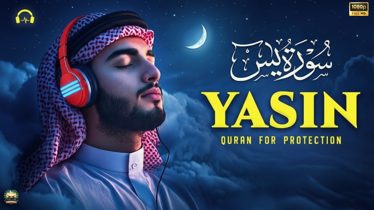 SURAH YASEEN سورة يس | RELAXING QURAN for STRESS Relief & Spiritual Healing | Calm With Quran