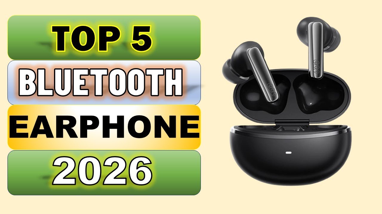 Top 5 Best Bluetooth Earphone in 2026 || From Aliexpress