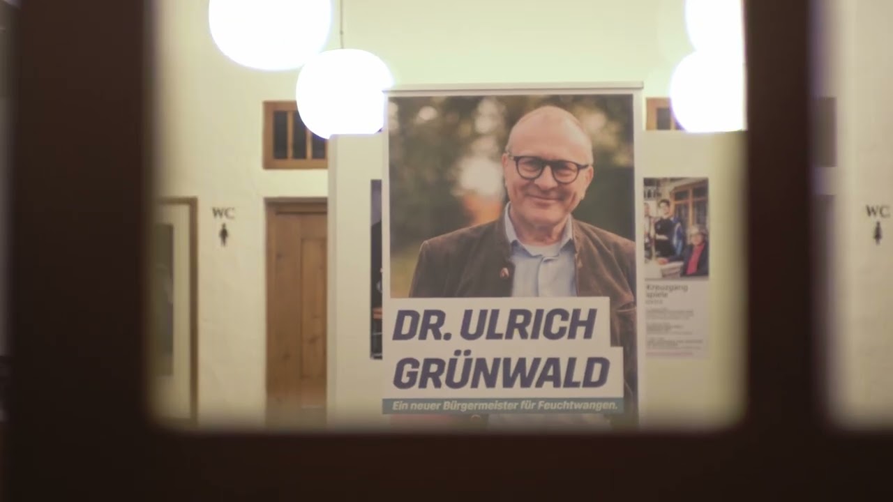 DR. ULRICH GRÜNWALD • BÜRGERMEISTERKANDIDAT FÜR FEUCHTWANGEN | Vorstellung in der Stadthalle Kasten