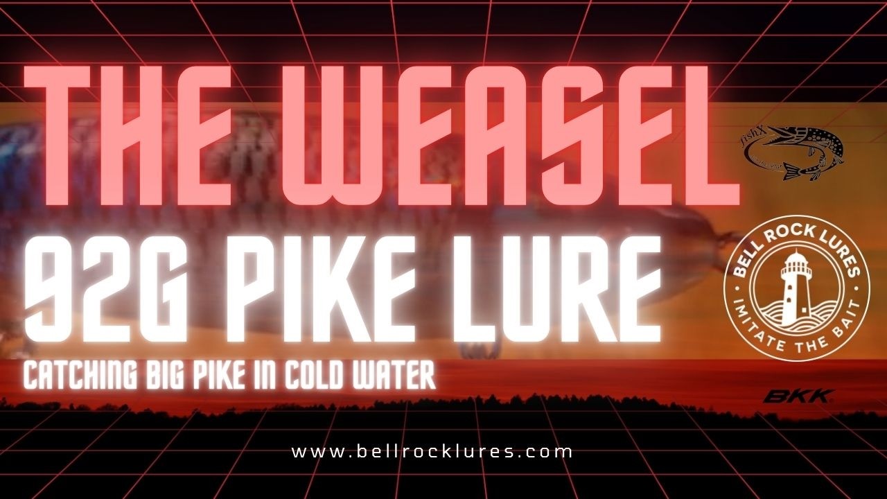 Game Changing Pike Lure - Bespoke Quality - Bell Rock 92g JERKBAIT - THE WEASEL - UNBOXING - Review