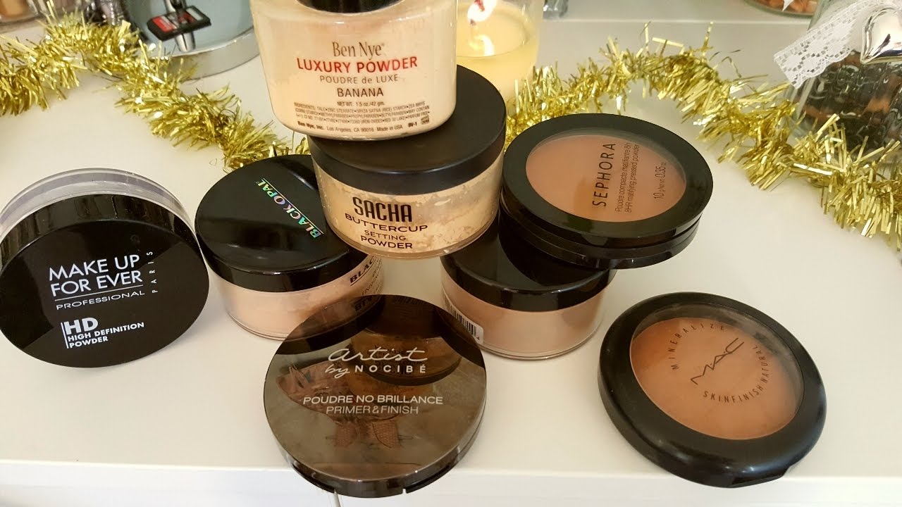 POUDRE FIXATRICE ET POUDRE DE FINITION/ COMMENT LES UTILISER?