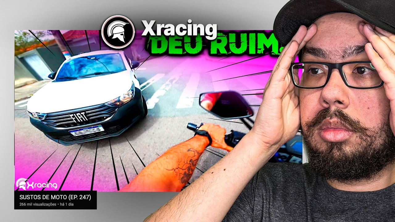 SUSTOS DE MOTO (EP. 247) - REACT XRACING