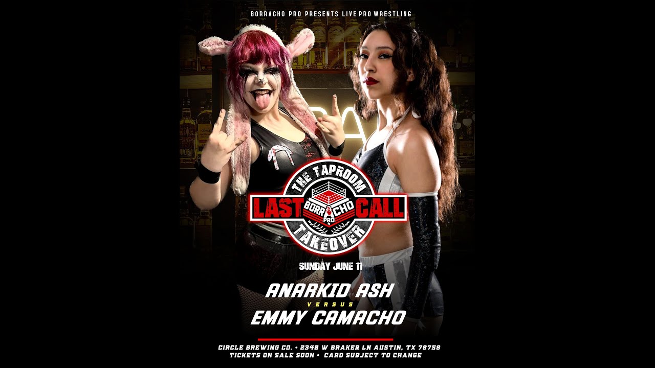 Emmy Camacho vs Anarkid Ash (FULL MATCH) - Borracho Pro: Last Call