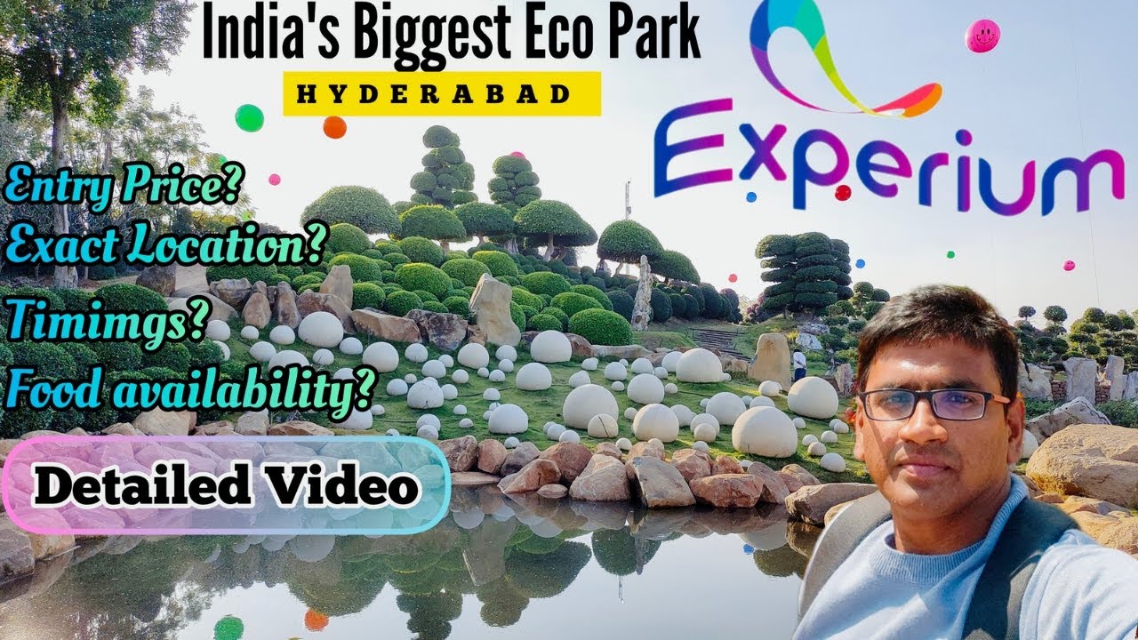 Experium - India's Biggest Eco Park | Hyderabad | 4K Video | Full detailed video