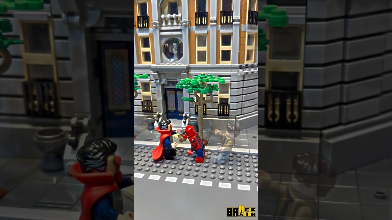 LEGO 76218 sanctum sanctorum @LEGO @marvel l@BigMarvel @funko #lego #لگو #legostopmotion