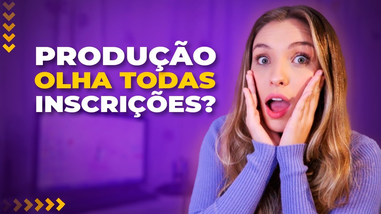 INSCRI&Ccedil;&Atilde;O BBB: COMO A PRODU&Ccedil;&Atilde;O SELECIONA OS PERFIS!