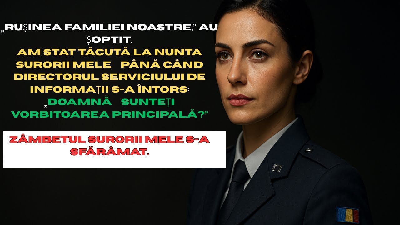 M-au numit o rușine —până când directorul serviciului secret a întrebat: Doamnă sunteți vorbitoarea?
