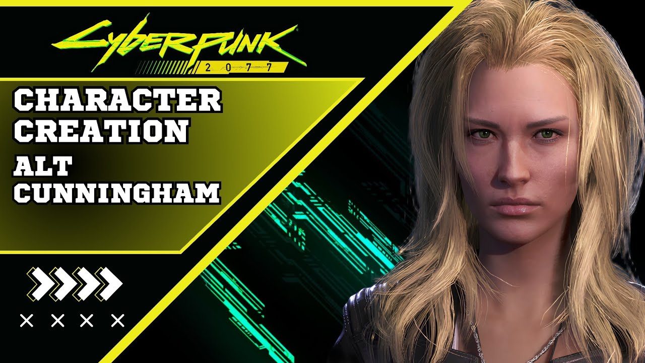 Hot Female Alt Cunningham - Cyberpunk 2077 Female Character Creation (PS4&PS5&XBOX&PC)
