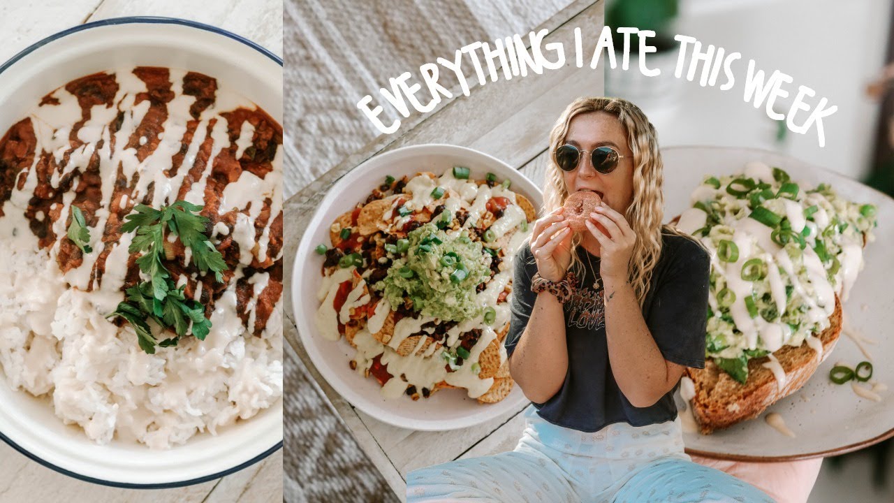 what i eat in a week (vegan + gluten free) | easy and delicious recipes