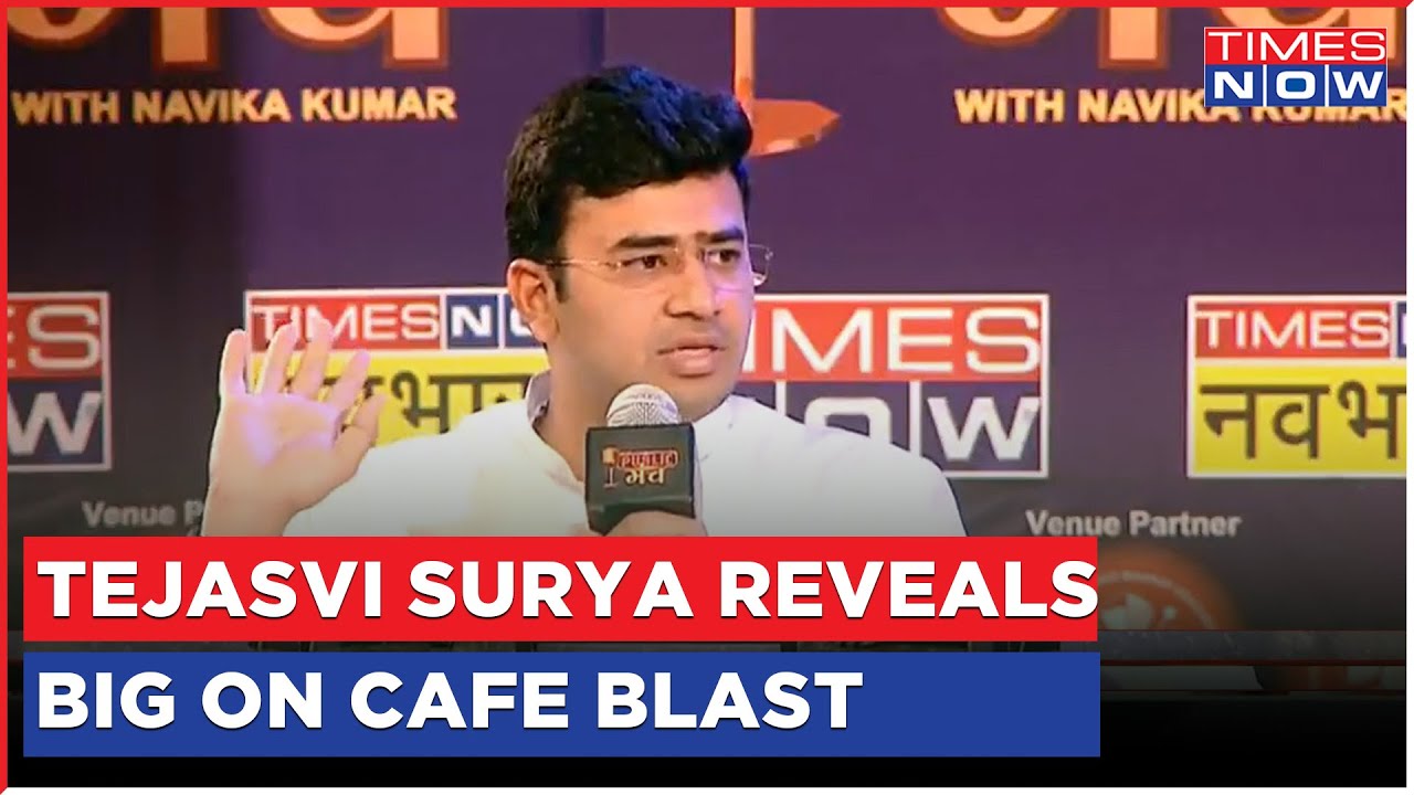 Tejasvi Surya Reveals How He Came To Know That Bengaluru Blast Was Not Cylinder Blast, But IED Blast