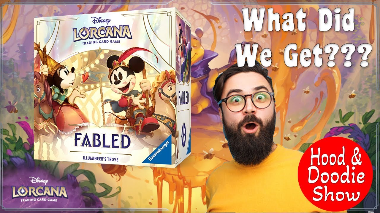 Lorcana Fabled Trove Unboxing!!!