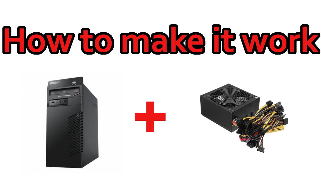 ATX 24 pin to Lenovo 10 pin conversion
