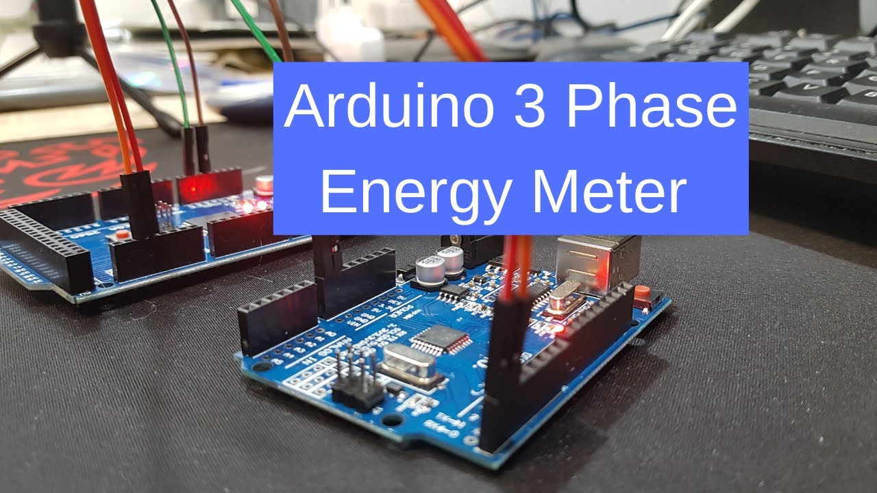 3 phase Arduino Energy Meter