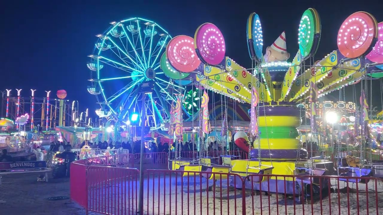 PENÚLTIMO DOMINGO de feria RECORRIDO (TODOS LOS JUEGOS TLAXCALA 2022)