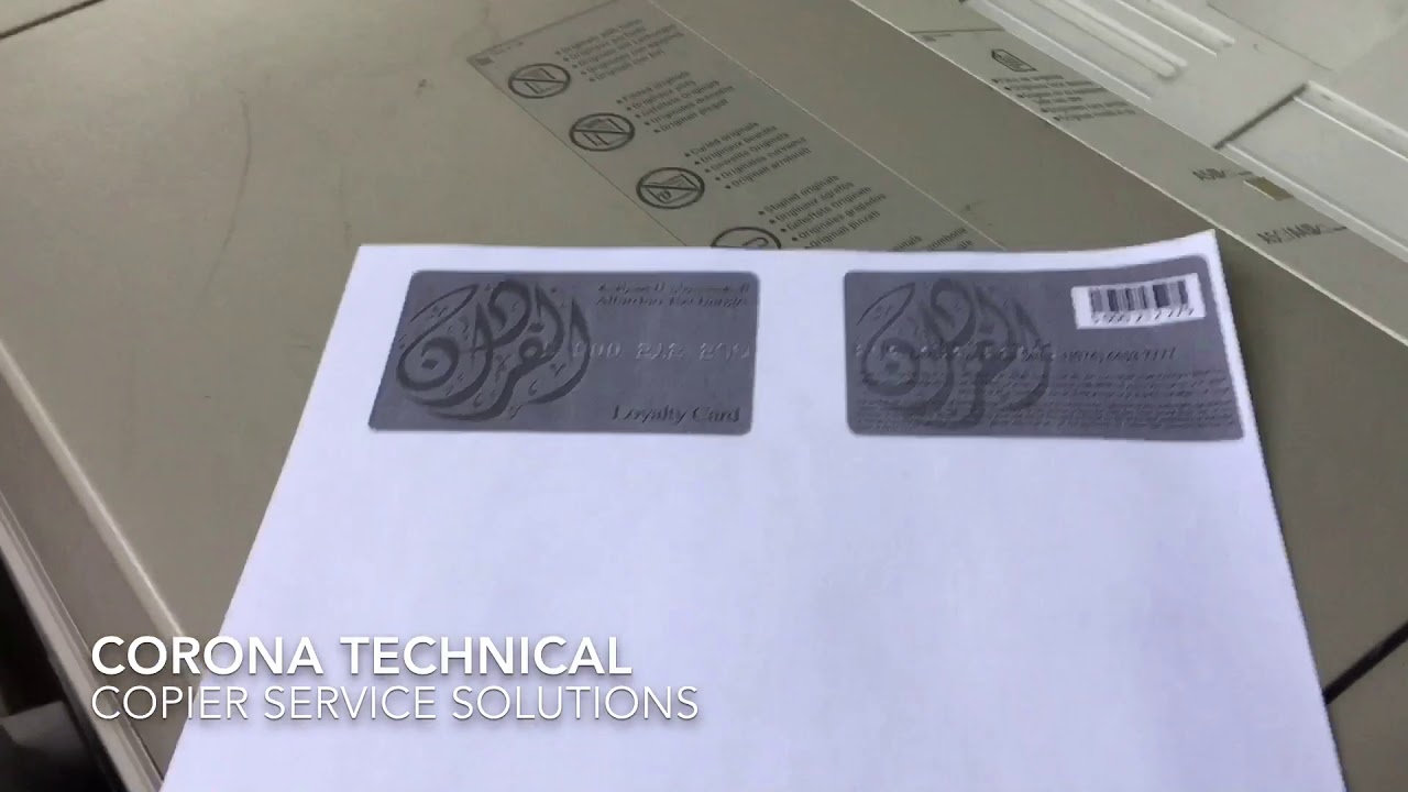How to scan Id card and passport to one page in canon ir advance copier