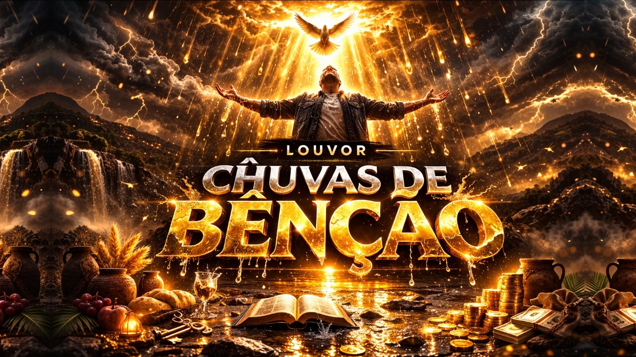 🔥 CHUVAS DE BÊNÇÃO | LOUVOR PROFÉTICO QUE VAI MUDAR SUA HISTÓRIA