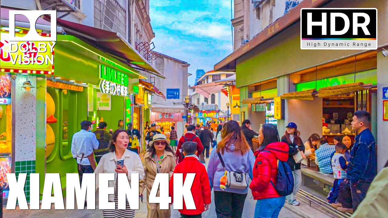 【Xiamen, China】Gulangyu Island Walking Tour, China's Most Popular Tourist Destination