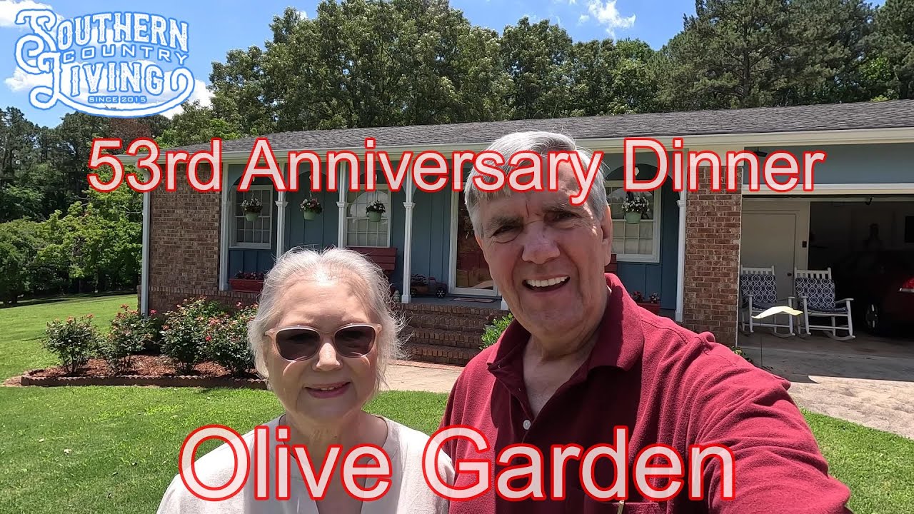 Calvin and Marie 53rd Anniversary Dinner  --  Olive Garden