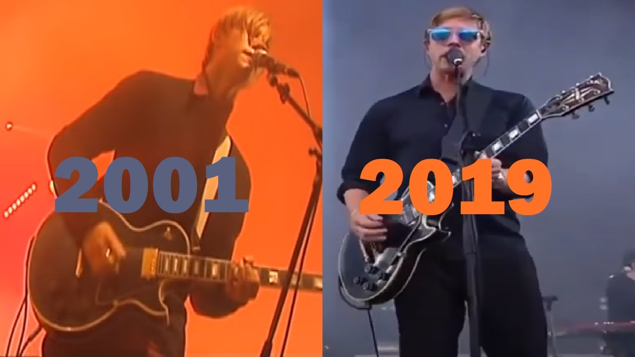 evolution of interpol playing obstacle 1 live (2001-2019)