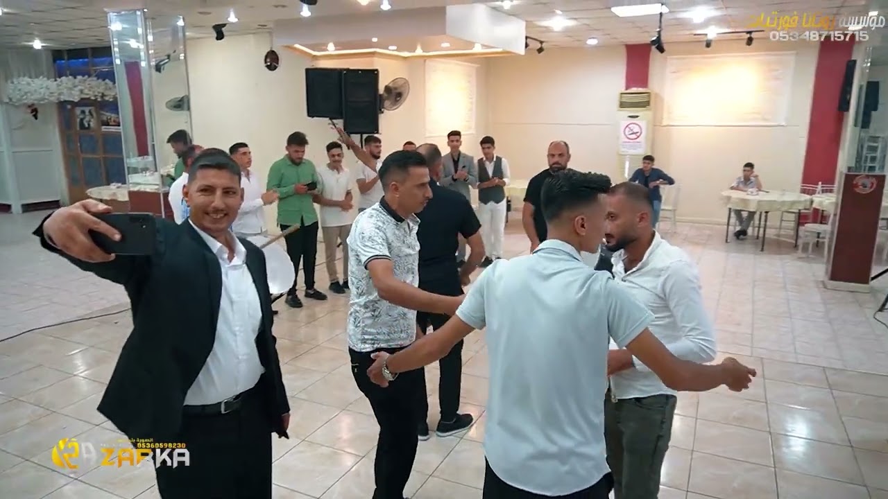 حفل زفاف بشارأبوعلي جزء(1)  الفنان  زكور  الحرباوي تصوير وأخراج شركة زرقة05360598230