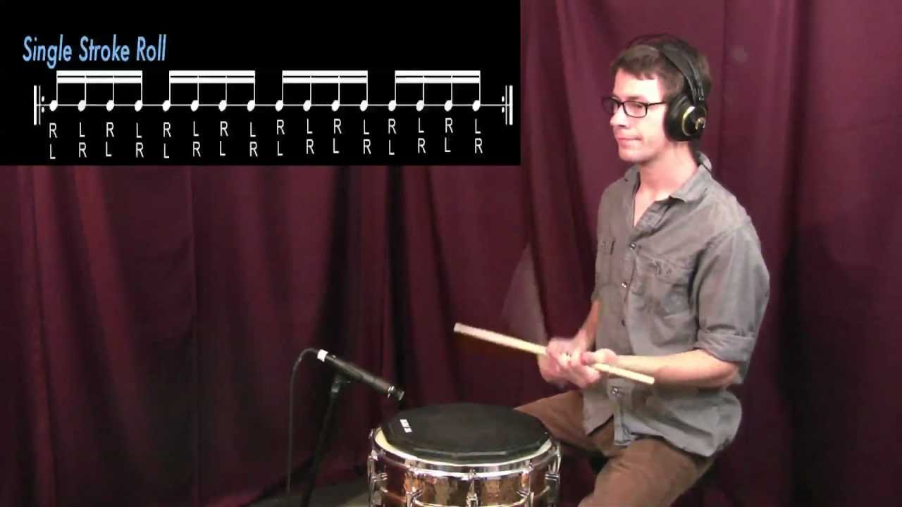Single Stroke Rolls| Single Stroke Four, Single Stroke Seven