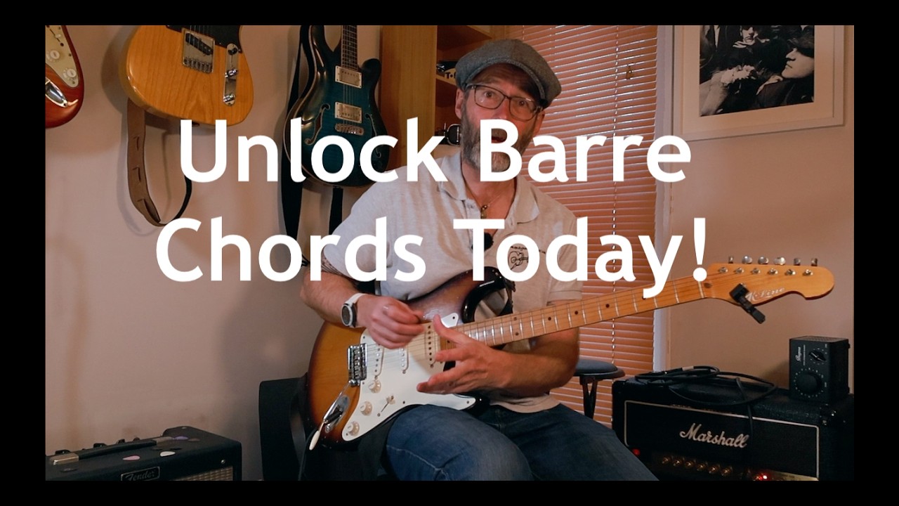 From Open to Barre Chords: Strengthen Your Guitar Skills (Beginner Lesson)