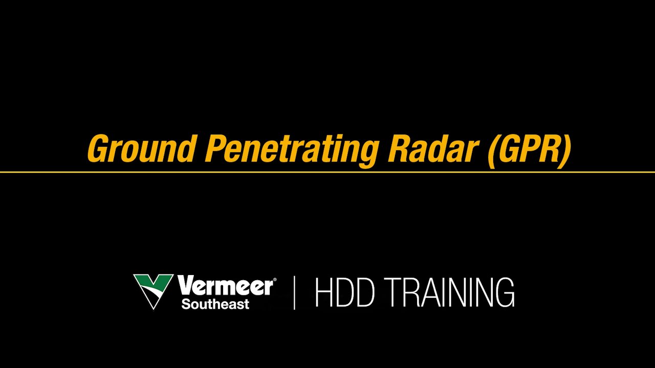 Ground Penetrating Radar (GPR)