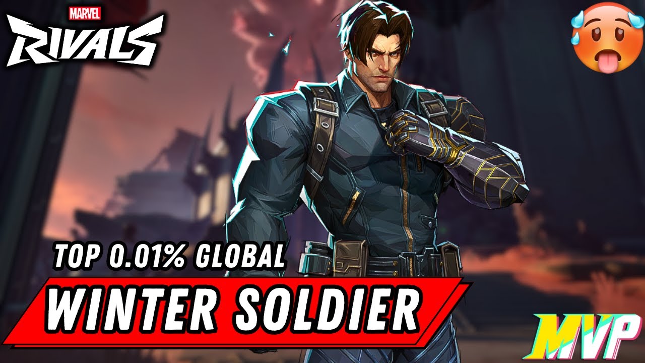 TOP 0.01% WINTER SOLDIER -  DENNZHA - MARVEL RIVALS