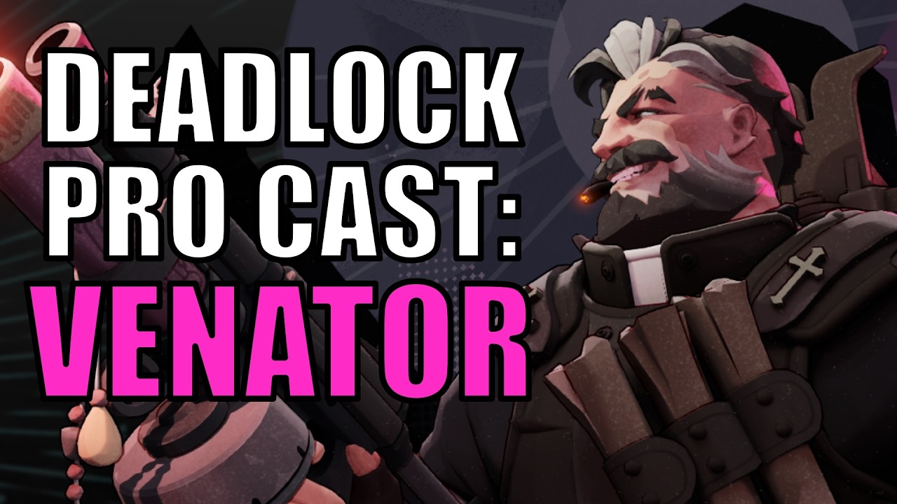 Deadlock Pro Cast 1: Venator 🎙️ sanya_sniper Abrahams EU Night Shift Tournament Gameplay Build Guide