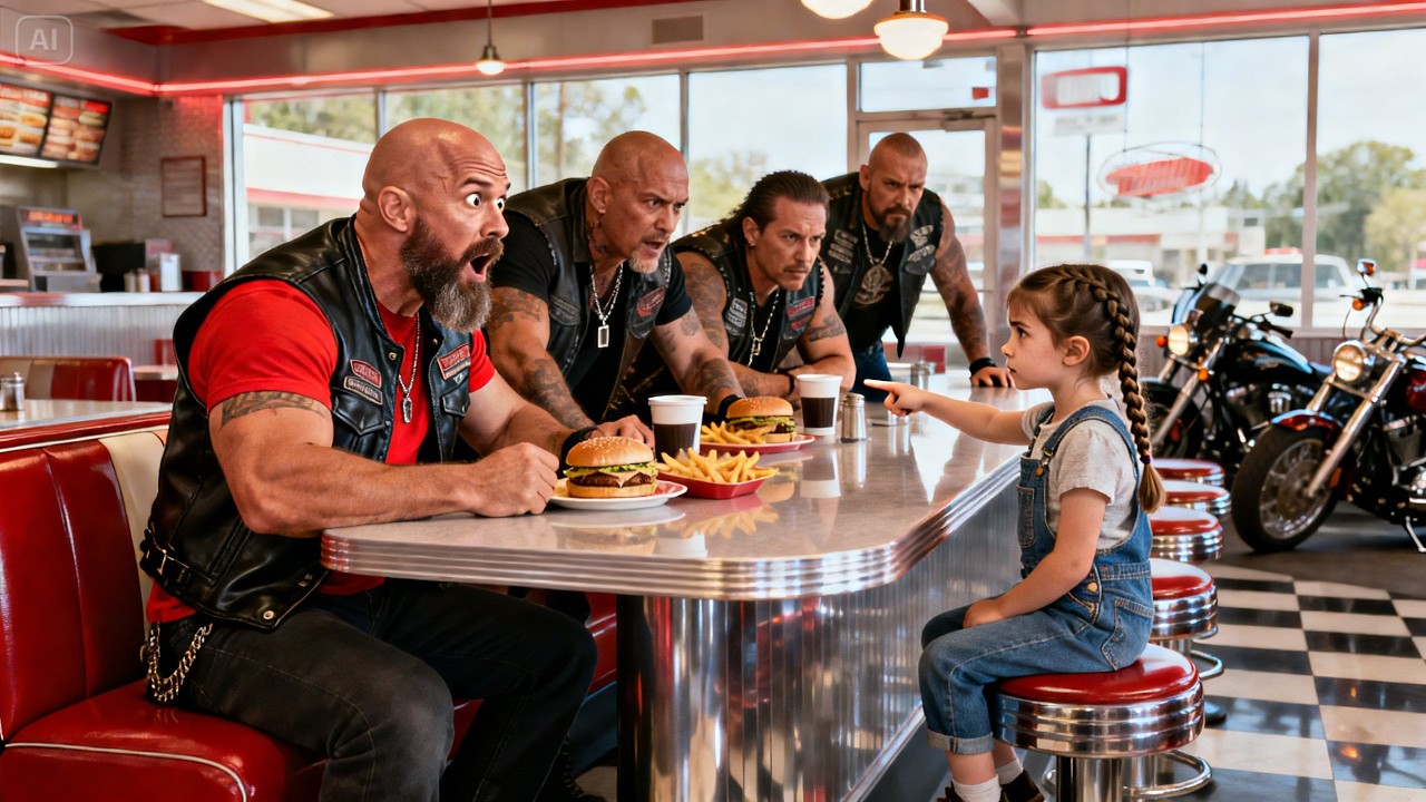 Teenage Girl Tells Hells Angels Biker: “Hi Sir, Mom’s Tattoo Is Exactly Like Yours” — What Happened?