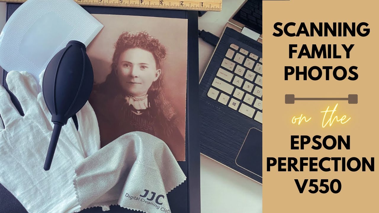DIGITIZE Photos, Slides & Negatives with the Epson V550