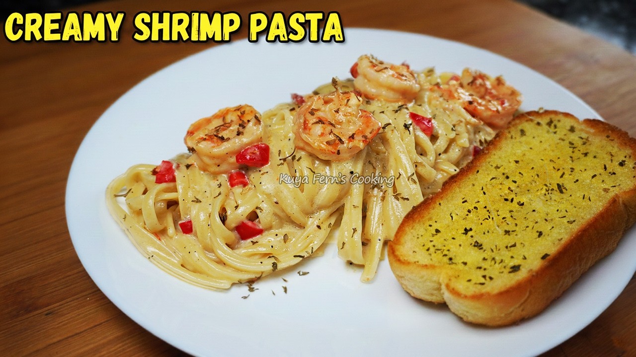 SARAP TALAGA NITO GRABE | THE SECRET ON HOW TO MAKE THE BEST CREAMY SHRIMP PASTA!!!