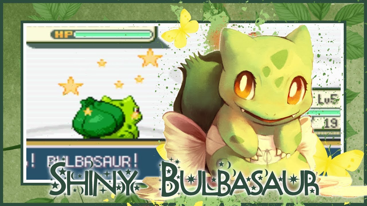 {ISHC #1} LIVE!! Shiny Bulbasaur on Pokemon Firered #2 after 3066 SRs!!