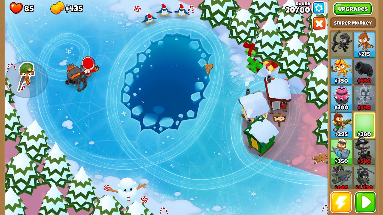 Bloons TD 6 - Half Cash - Skates - No Monkey Knowledge, Continues and Powers (22.0 patch)