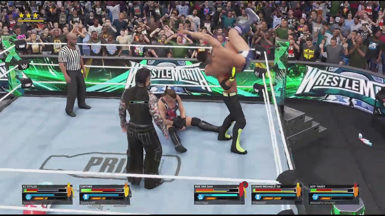 WWE 2K25 Gunther is so slow😂🤣😭
